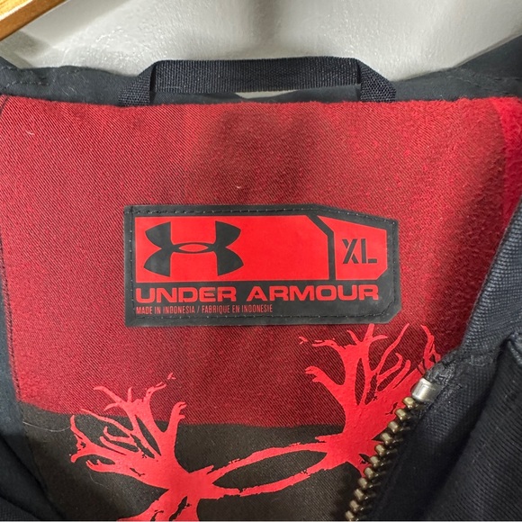 Under Armour Storm Cold Shield Infrared Jacket Mens Medium Black Workwear - Picture 2 of 10